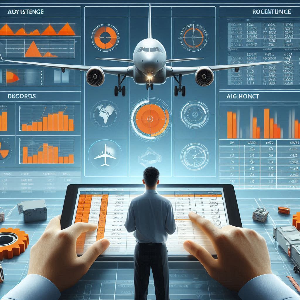 aircraft maintenance records Digitisation, OCR Search, Indexing and lease compliance status build up